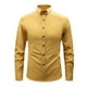 thumbnail image 1 of pstuiky camisas de manga larga para hombre, Camisa de negocios de color sólido de manga larga para hombre, camisa informal de moda para hombre, ropa de abrigo, camisa de solapa de manga larga. s, 1 of 5