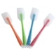 thumbnail image 1 of Espátulas de silicona resistentes al calor de colores, juego de raspadores antiadherentes de caucho de silicona duradero para cocinar, hornear y mezclar de múltiples usos, 4 piezas, 1 of 5