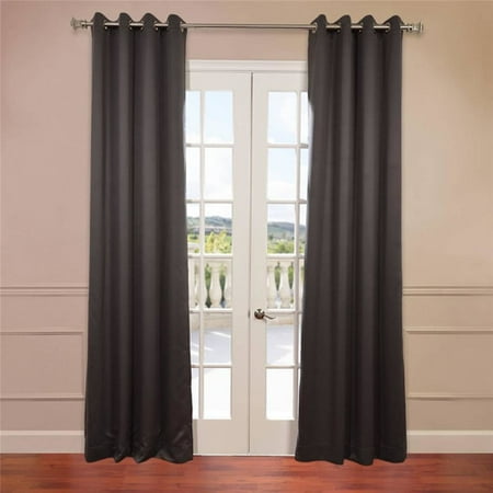 Half Price Drapes Grommet Doublewide Plush Blackout Thermal Single