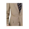 thumbnail image 4 of Mens Side Vent 2 Piece Beige Classic Fit Suit Salvatore, 4 of 4
