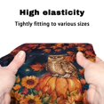 thumbnail image 7 of HELLHERO Autumn Magic Wind Owl Walker Seat Covers Protection Covers Seat and Backrest Covers & Easy Fit Comfortable for Elderly, 7 of 7