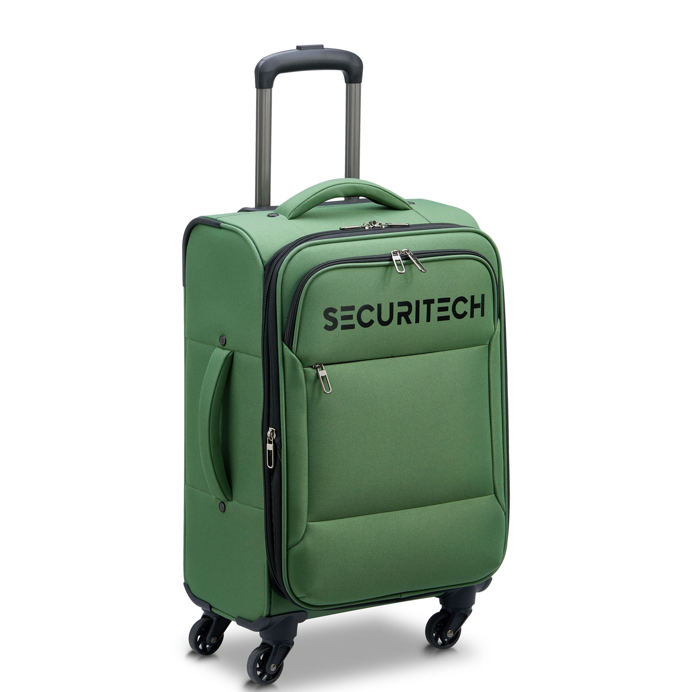 Securitech by Delsey, Vanguard Carry-on Softside Spinner Luggage Green