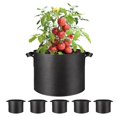 thumbnail image 1 of Grow Bags Simple Deluxe, 19 litros, 5 unidades, tela no tejida, color negro, 1 of 7