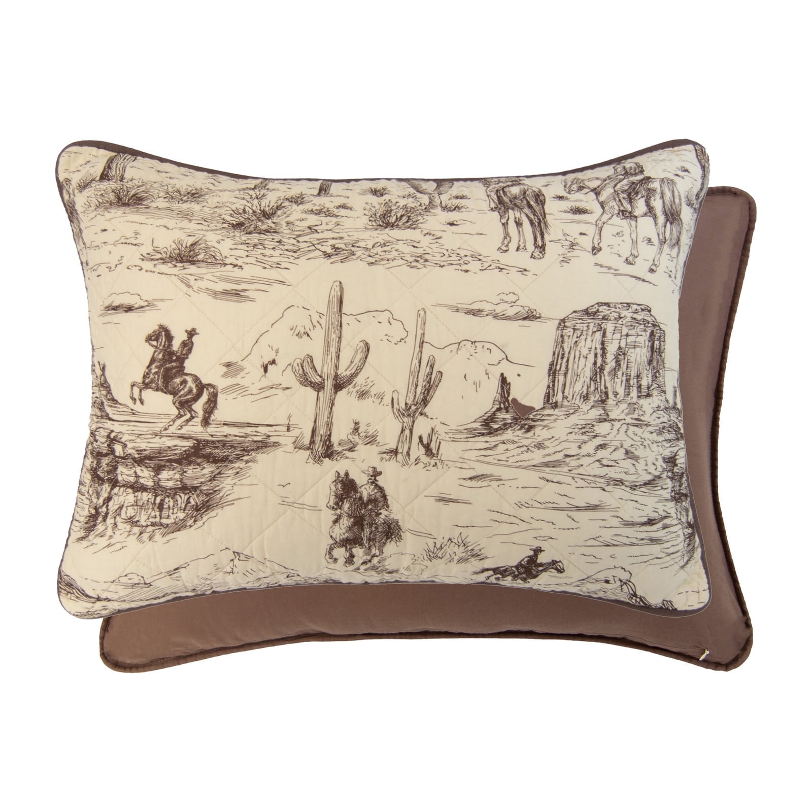 Donna Sharp Cowboy Queen Cotton 3 PC Quilt Set