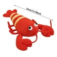 thumbnail image 3 of Jouet Homard pour Enfants - Peluche Douce 35cm Câline Rouge Œillet Idéal pour Canapé Lit et Confortable, 3 of 6