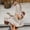 Beige, variant on Plus Size Women's Hollow Out Chunky Heel Sandals, Solid Round Open Toe, Thick Platform Sole, Stable High Heel Outdoor Footwear Black 37