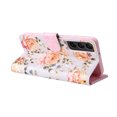 thumbnail image 5 of Compatible with Samsung Galaxy S22 Plus 5G Case Retro Gilded Flower PU Leather RFID Blocking Wallet Cover, 5 of 5