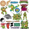 thumbnail image 4 of Teenage Mutant Ninja Turtles Sticker Pack Die Cut Vinyl Large Deluxe TMNT Stickers Variety Pack - Laptop, Water Bottle, Scrapbooking, Tablet, Skateboard, Indoor/Outdoor - Set of 50, 4 of 6