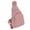 Pink, variant on Jierger Mini Corduroy Sling Bag Women Shoulder Bag Chest Bag Purse Bag Package for Men Traveling, 𝒕𝒓𝒆𝒌𝒌𝒊𝒏𝒈, Camping, 𝑹𝒐𝒗𝒆𝒓 Sling Daypack Black
