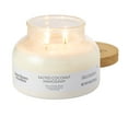 thumbnail image 5 of Better Homes & Gardens Salted Coconut Mahogany Scented 2-Wick 18oz Ombre Bell Jar Candle, 5 of 6