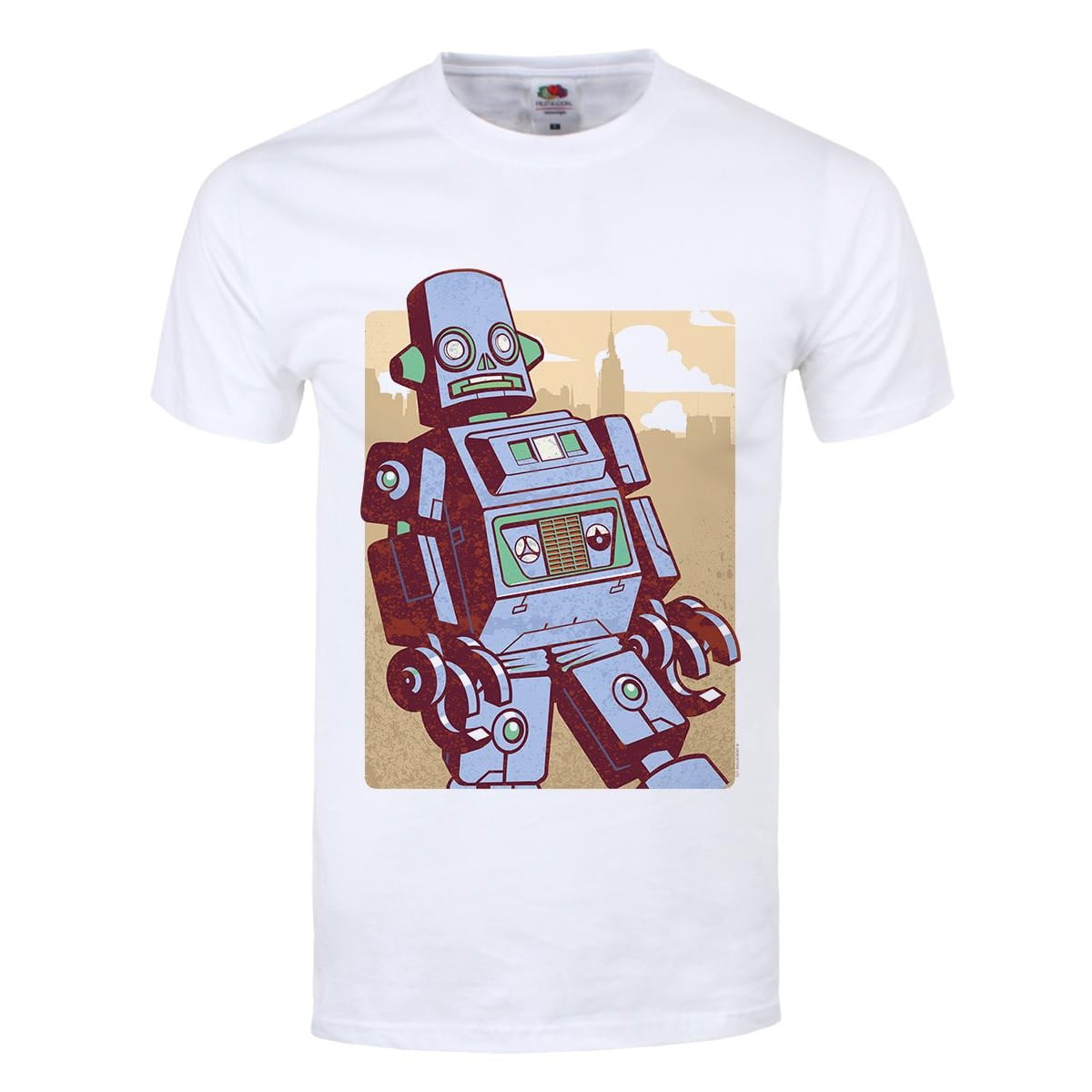 Mens Sky Retro Robot T-Shirt | Walmart Canada
