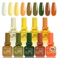 thumbnail image 1 of Set de esmaltes de uñas JR, 9 unidades, esmaltes en gel de otoño de 15 ml cada uno, 1 of 9