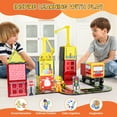 thumbnail image 3 of Magnetic Tiles, 48 PCS Magnetic Blocks Building Set Magnet Tiles STEM Toys 3D Kids Preschool Educational Sensory Toys Gift for Toddlers Kids Boys Ages 3 to 9 Year Old, 3 of 6