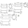 thumbnail image 3 of Design House Brookings Ready to Assemble Shaker Wall Kitchen Cabinet (36" x 15" x 12"), Espresso, 3 of 23