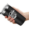 thumbnail image 4 of 1952 70th Birthday Gift for Women and Men - 70th Gifts for Parents - 70th Class Reunion - Mom Dad Wife Husband Present - 20oz Tumbler Cup（black）, 4 of 5