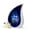 Frog-1, variant on VALERASH Frog Teardrop Urn – Large Black Cremation Urns for Human Ashes Adult Male - Flower Urns for Human Ashes- 10 Inch