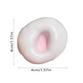 thumbnail image 2 of 2026 new Fidget Squishy toys, 1.6 in, Soft Silicone, Stress Relief toy, Anxiety Relief toys, office decompression, Pink White Core, 1 Pc, 2 of 5
