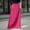 Hot Pink, variant on Style Flowy A Line Skirt Comfortable Casual Elastic Waist Printed Letter Design Midi Skirt A Line Skirts Women Pink S