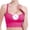 Hot Pink_CN66, variant on Wireless Every Bras for Women No Underwire Deep V Longline Bralettes Women with Support Hot Pink 2XL