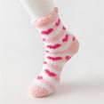 thumbnail image 2 of WJJIAO 5 Pairs Womens Fuzzy Socks Slipper Soft Cabin Plush Warm Fluffy Winter Sleep Cozy Adult Socks, Valentine's Day, Wedding gift, 2 of 4