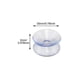 thumbnail image 2 of Double-Sided Suction Cups for Glass Table Tops, 10 Pack Transparent Non-Slip Silicone Hooks for Mirrors Windows Windshield, 2 of 5