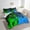 Blue Green, variant on Erosebridal Teen Video Game Bedding Sets Twin Size,Blue Greeen Comforter Sets with Sheets,Gamepads Gamer Bed in a Bag Twin size,Super Cozy Gradient Bedroom Decoration,Reversible,7-Piece