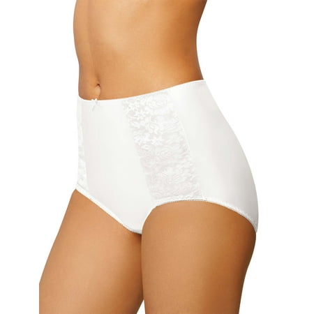 

Women s Bali DFDBB3 Double Support Brief Panty - 3 Pack (White x3 10)