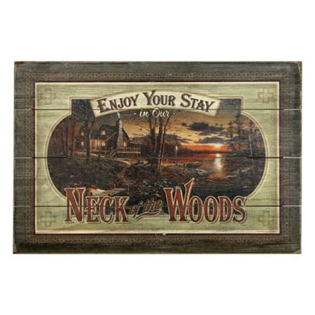REP Neck Of The Woods Sign 1337
