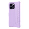 thumbnail image 3 of Allytechgroup Wallet Case for iPhone 16 Plus with Wrist Strap, Premium PU Leather Slim Flip Cover Stand Bumper Shockproof Protective Cards Slots Anti-Scratch Phone Case for iPhone 16 Plus, Purple, 3 of 11
