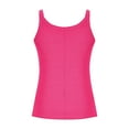 thumbnail image 5 of Njagoc3 Womens Summer Form - Fitting Spaghetti Strap Tank, Pink, Tight Fit, Stretchy Material, Summer Casual & Workout Ready, Bodycon Strappy Top, 5 of 6