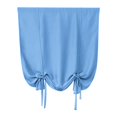 thumbnail image 1 of HAOAN Contemporary White Solid Print Kitchen Curtains  30 x 46 In, 1 of 9