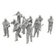 thumbnail image 1 of 10 figuras en miniatura de soldados a escala 1:35, juego de juguetes para hombres, dioramas de resina de 5 cm, minifiguras para mesa de ,, 1 of 8