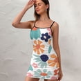 thumbnail image 3 of Ladies Elegant Sling Sleeveless Sexy Dress floral, 3 of 6