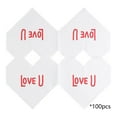 thumbnail image 5 of OEFNTAC 100 Sheets Valentines Day Paper Napkins Disposable Patterns Napkins Festive Decorative Table High Grade Material Multiple Uses Festive Table Decoration Valentine Romance Supplies, 5 of 9