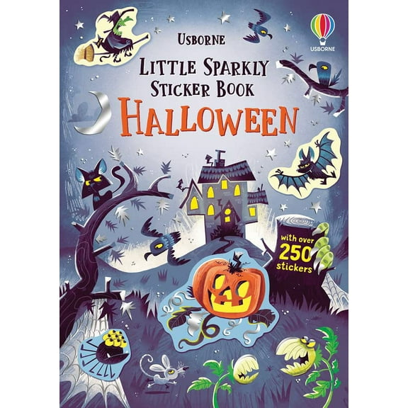 Pre-Owned Little Sparkly Sticker Book, Halloween Paperback
