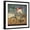 Black Frame, variant on Art.com Pug on a Bike Indigo Stretched Canvas Print Wall Art by Ryan Fowler, 16" x 16"
