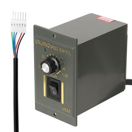 

400W AC220V ABS Speed Controller Motor Speeds Pinpoint Regulator Control Device with Indicator Light