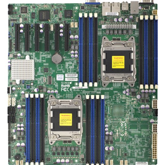 Supermicro Carte Mère Serveur X9DRD-EF, Chipset d'Intel, Socket R LGA-2011, Étendue ATX