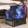 thumbnail image 7 of Goofa Red And Blue Fire Dragon Print Toaster Cover 2 Slice, Two Slice Bread Machine Cover Quilted Toaster Covers Bread Maker Cover Kitchen Appliance Cover, 7 of 7
