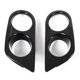 thumbnail image 5 of Carbon Fiber Look/Glossy Black Fog Light Cover for BMW E46 M3 Coupe 2001-2006 Grill Frame Surrounds Air Duct Bezels Lamp Hood, 5 of 5