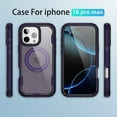 thumbnail image 6 of ELEHOLD Rugged Magnetic Case  for iPhone 12 Pro / 12 6.1", Wireless Charging Compatible, Shockproof Dual Layer Shock-Resistant  Anti-Scratch Ring Kickstand Magnetic Case,F, 6 of 9