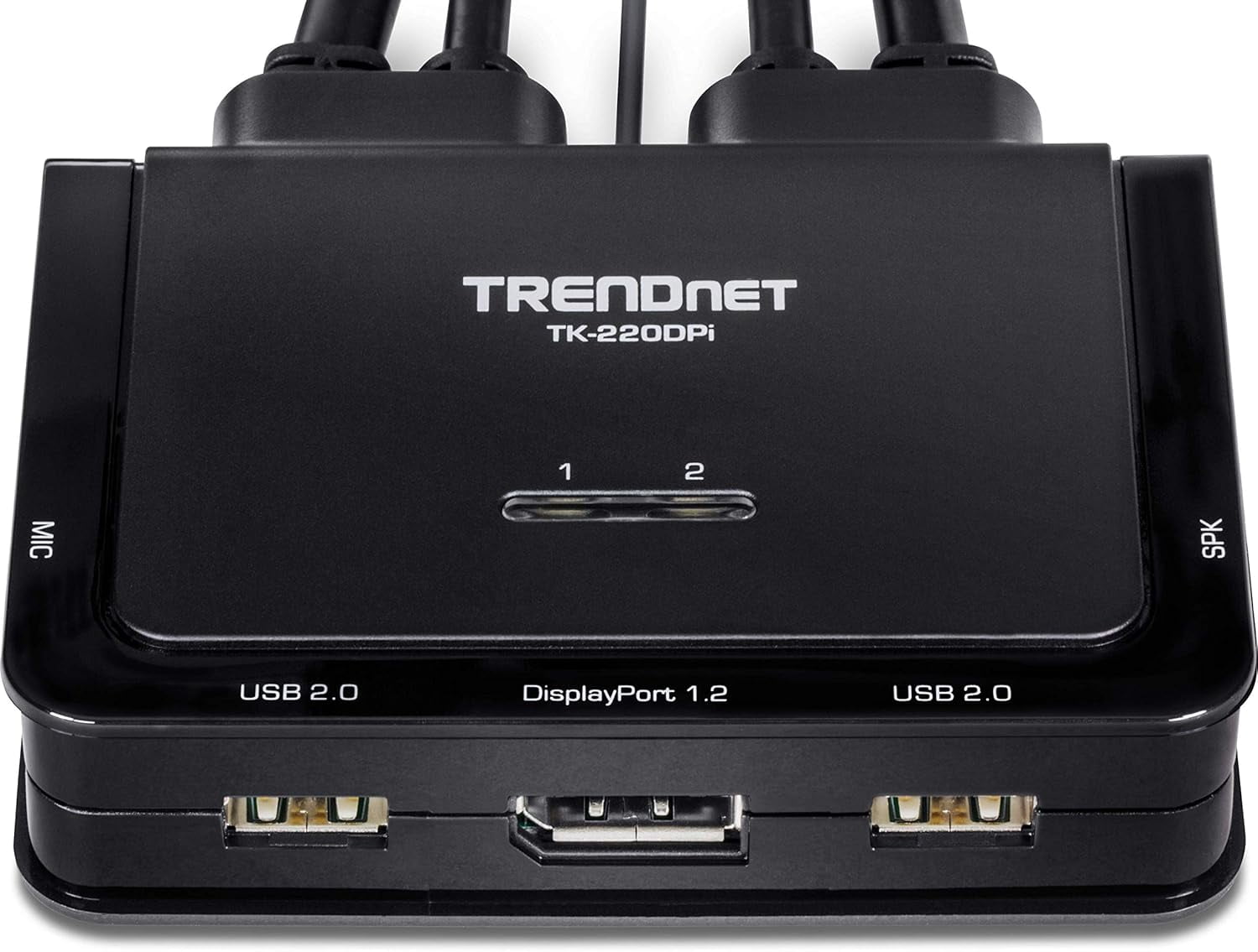 TRENDnet TK-220DPi, 2-Port 4K DisplayPort KVM Switch