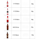 thumbnail image 5 of Conjunto de 3 piezas de bolsa para botellas de vino con forma de suéter navideño, 5 of 5