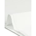 thumbnail image 5 of MODA NOVA Juniors Plus Size Work Office Tie Neck Long Sleeves Satin Shirt White 1X, 5 of 6