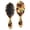 Halloween Pumpkin Black Cat Pattern, variant on Halloween Pumpkin Black Cat Pattern Brush, Detangling Hair Brush, Scalp Massage Hair Comb, Smooth Handle Gifts for Holiday Birthday Gifts