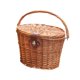 thumbnail image 3 of Cesta delantera para bicicleta de ratán, adorno retro de almacenamiento con asa, decoración tejida a mano Marrón, 3 of 7