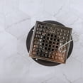 thumbnail image 2 of Stainless Steel Drain Removal Tool for Home Silver Lightweight Portable with Protective Case 20Pcs, 2 of 9