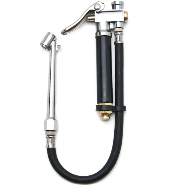 Biltek 12" Dual Chuck Tire Air Inflator 120PSI Head Chuck w/ Pressure