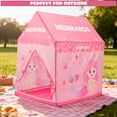 thumbnail image 5 of Princess Playhouse – Indoor & Outdoor Large Kids Play Tent for Imaginative Games Girls Toy House Gift, 5 of 7