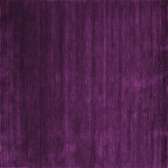 Ahgly Company Indoor Square Abstract Pink Contemporary Area Rugs, 4' Square